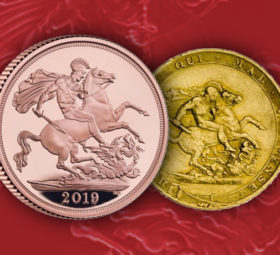 Royal Mint 2019 gold Sovereign Collection