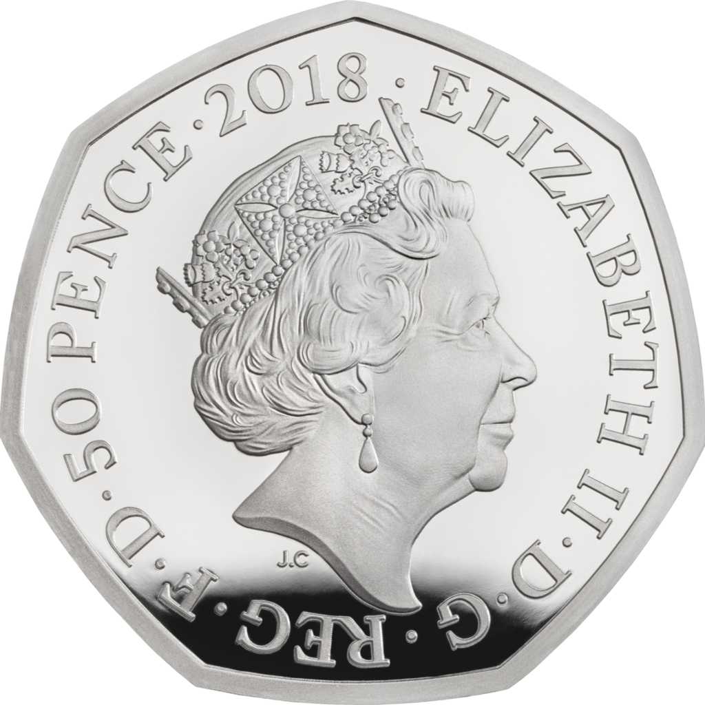 The Raymond BRIGG's SNOWMAN on a 2018 Royal Mint coin