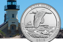 2018 Quarter dollar honoring Block Island National Wildlife Refuge