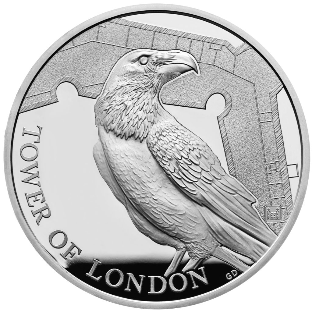 Commemorative coins series, The Tower of London - Royal Mint 2019 