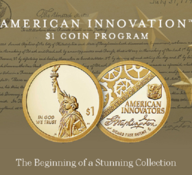 New 1 dollar commemorative coins series start 2018, december 14th