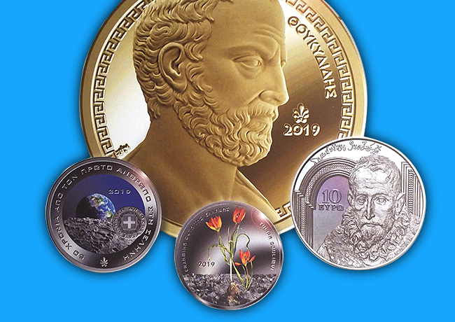 THREE MONACO 2002 TWO EURO COINS IN NEAR MINT CONDITION 