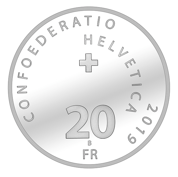 Trois nouvelles pièces commémoratives suisses 2019
