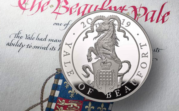 The Yale of Beaufort – Queen’s Beasts collection – Royal Mint 2019