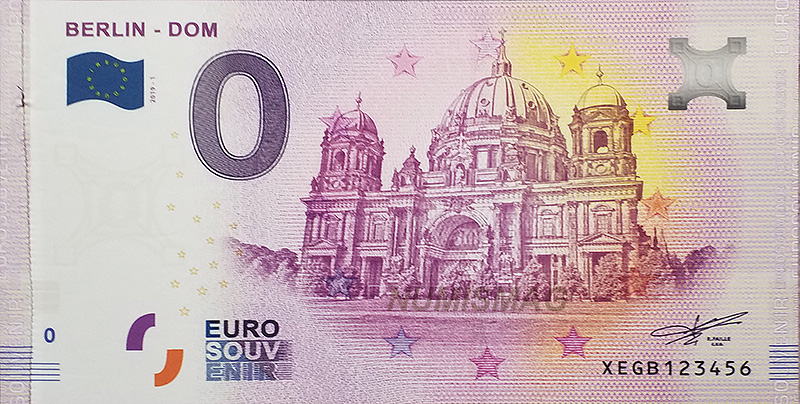 Billet zero euro Berliner Dom