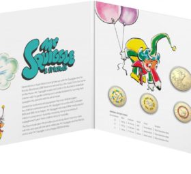 2019 Mr SQUIGGLE coin collection by Royal Australian Mint