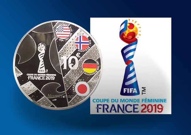 Coins FIFA Women’s world cup France 2019 – Monnaie de Paris