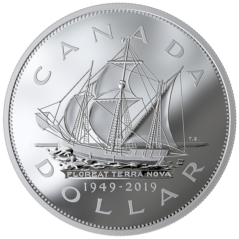 Un dollar Argent dédié à l'explorateur Jean CABOT - Canada 2019 