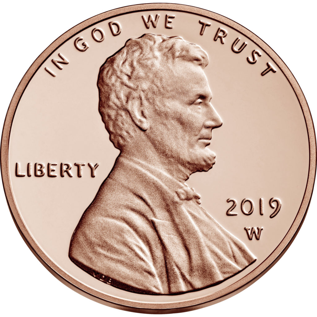 Top rarity: 2019 West Point Lincoln cent coin (W)