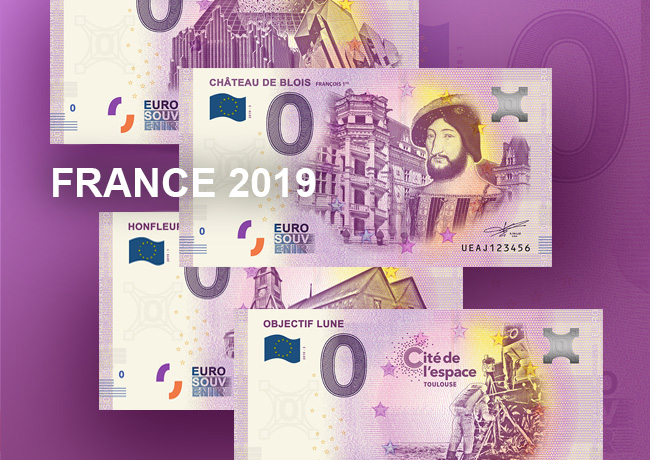 Billets zero euro 2019 France – 0 euro Souvenir