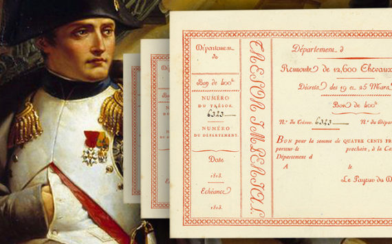 Bon de 400 francs du Trésor Impérial 1813 – Remonte de 12600 Chevaux de Trait