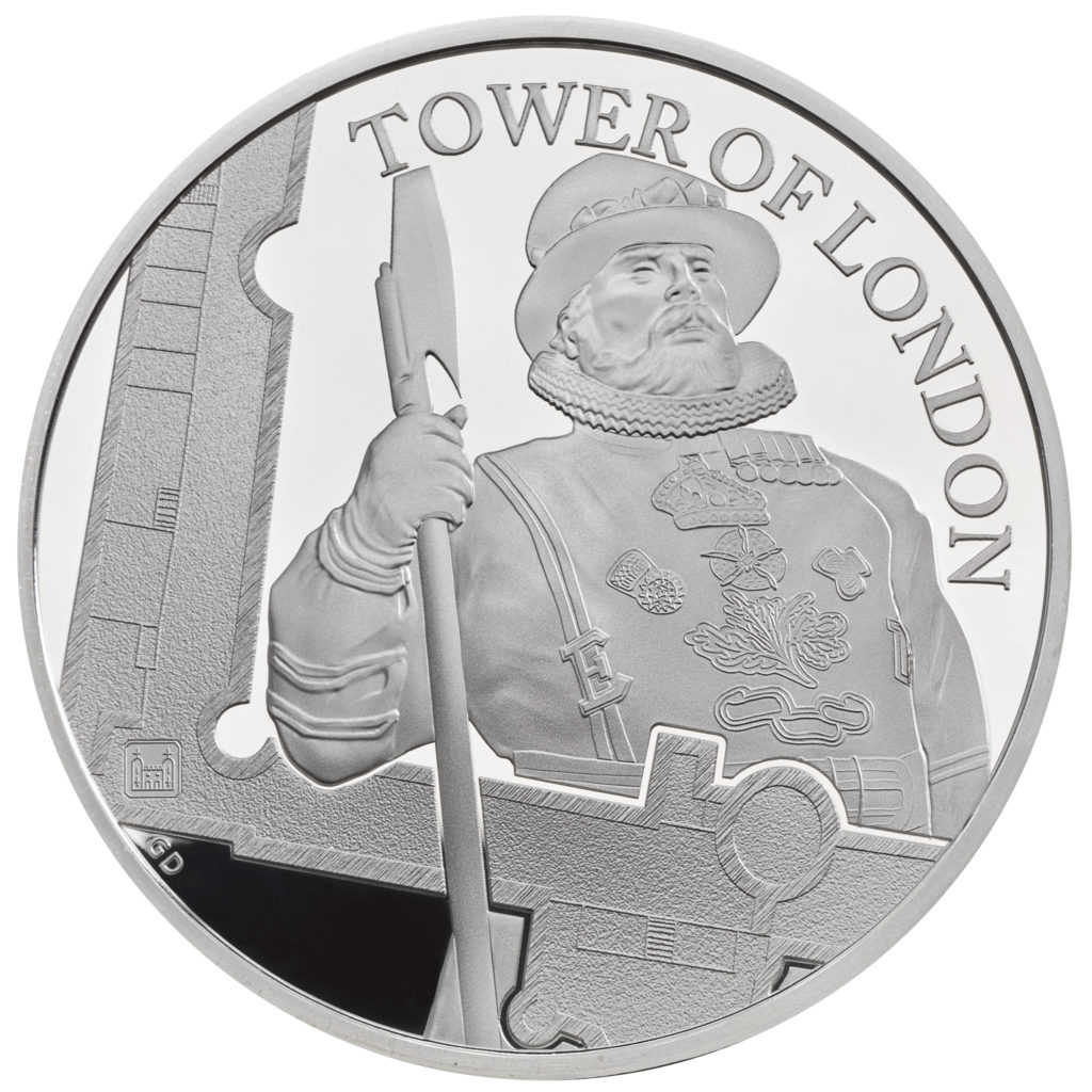Tower of London 2019 coin series from Royal Mint