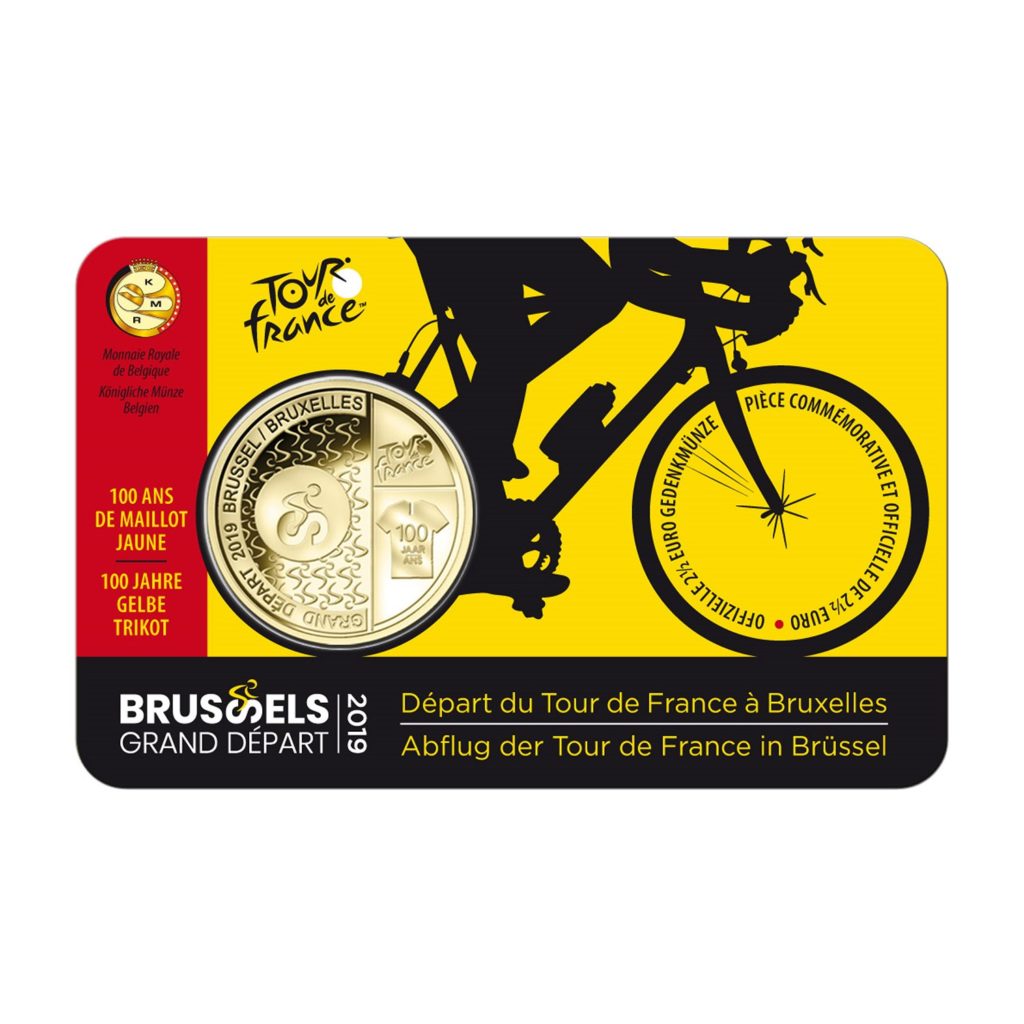 Belgian Royal Mint celebrates 2019 Tour de France with a coin