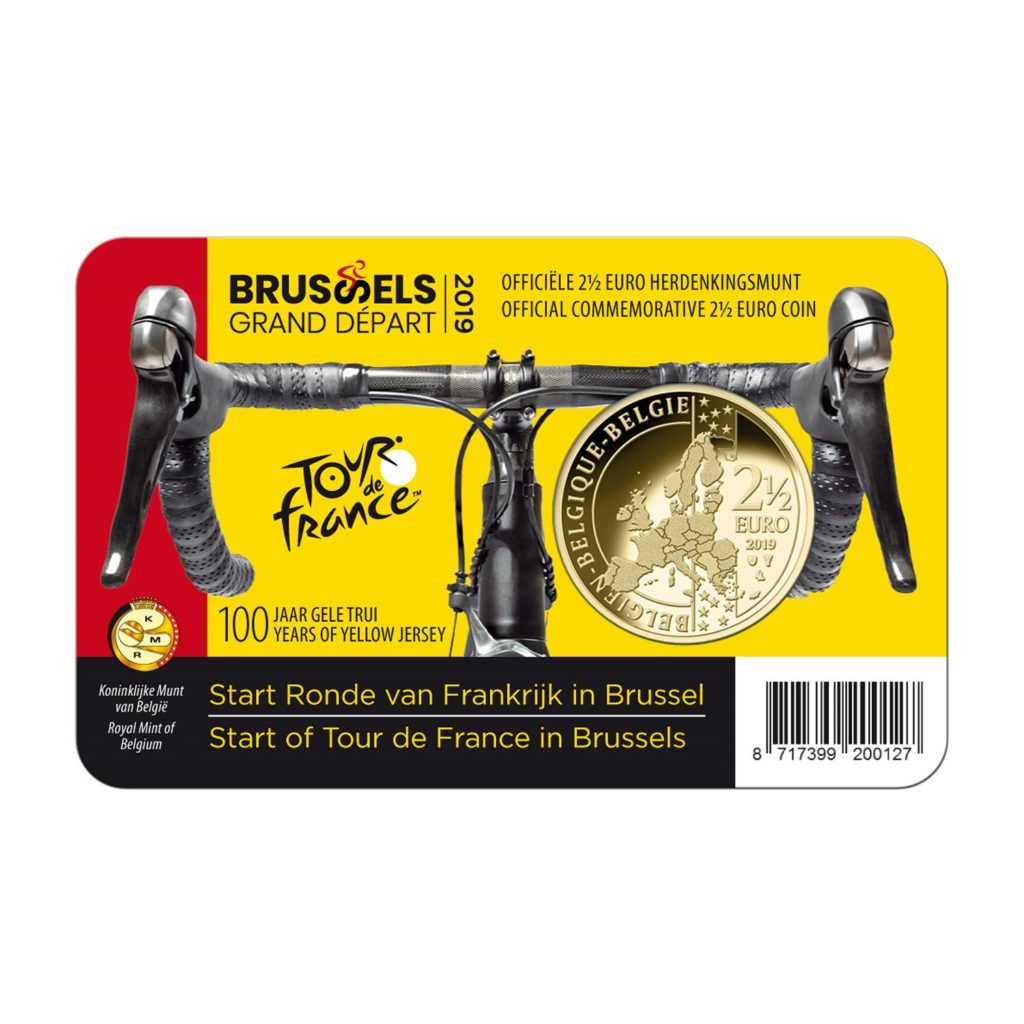 Belgian Royal Mint celebrates 2019 Tour de France with a coin