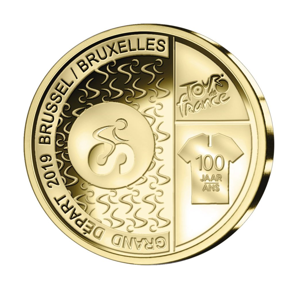 Belgian Royal Mint celebrates 2019 Tour de France with a coin