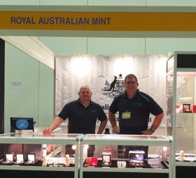 Impressions of Royal Australian Mint on 2019 Singapore coin fair