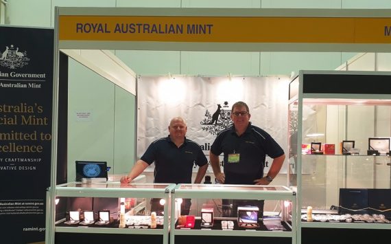 Impressions of Royal Australian Mint on 2019 Singapore coin fair