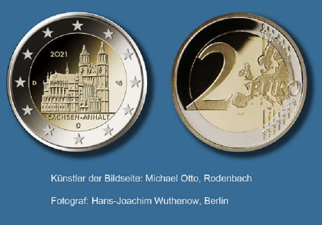 Germany: 2020 to 2022 €2 commemorative coins - "Bundesländer" series