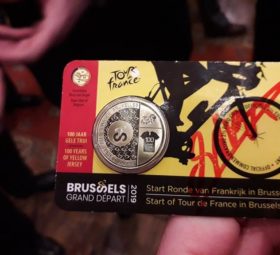 Belgian Royal Mint celebrates 2019 Tour de France with a coin