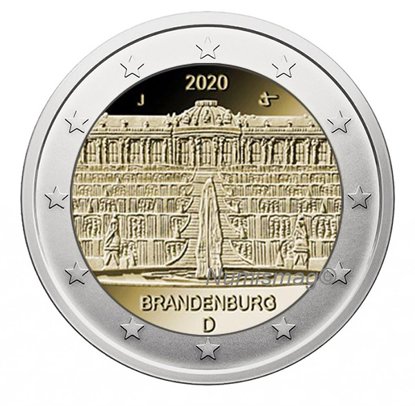 Pièces 2 euro commémoratives 2020 - Commemorative 2 euro coins 2020