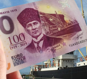 New 2019 zero euro banknotes series ATATURK – Mustafa KEMAL