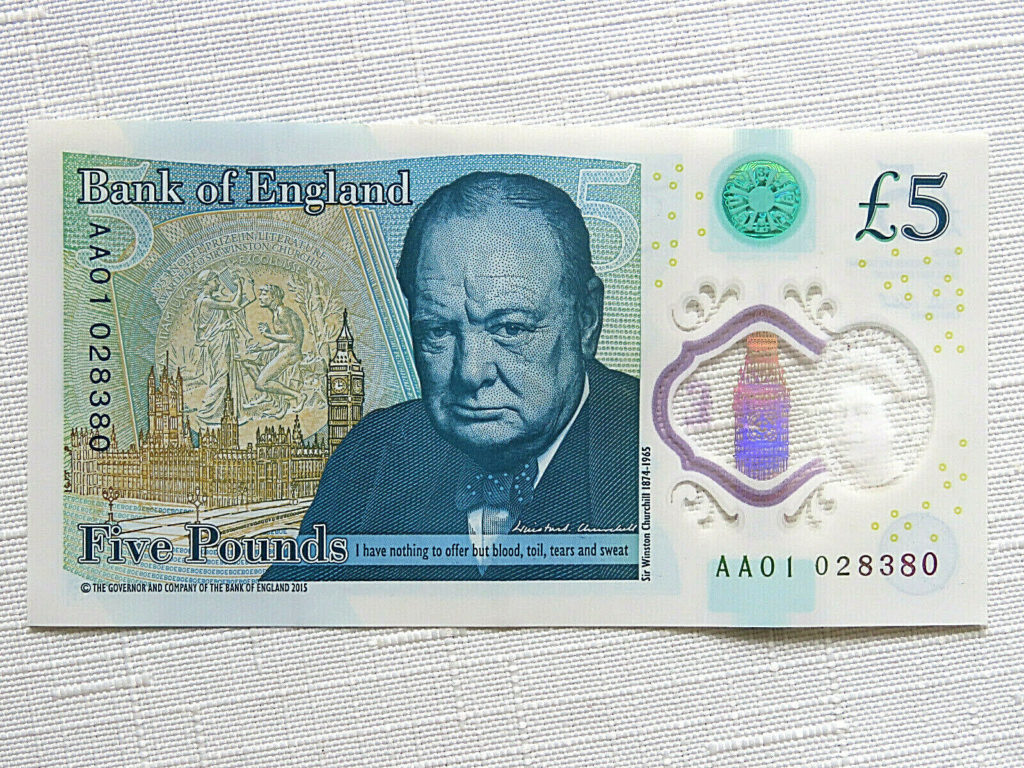 How much may worth a 2016 Churchill Fiver?