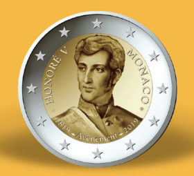 The 200th anniversary of the accession to the throne of Prince Honoré V