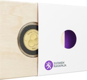 2019 €100 gold coin dedicated to Constitution Act of Finland 1919