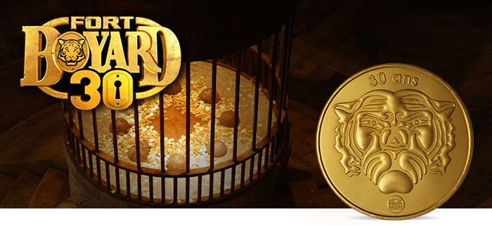 les 30 ans du Fort Boyard, la Monnaie de Paris propose une mini médaille