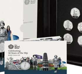 The Royal Mint celebrates 50 Years of the 50pence – 2019 Military Set