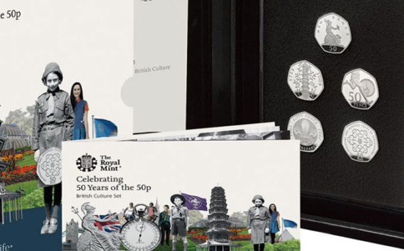 The Royal Mint celebrates 50 Years of the 50pence – 2019 Military Set