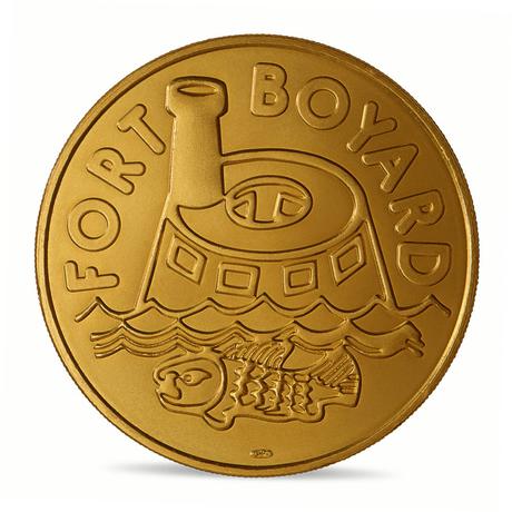 Mini médaille Fort Boyard - les 30 ans du programme TV - Monnaie de Paris 2019