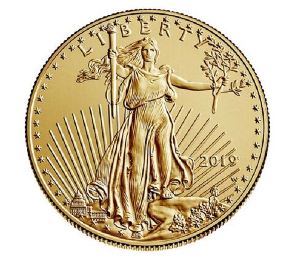 2019 UNC USD 50 - SAINT GAUDENS Gold double Eagle