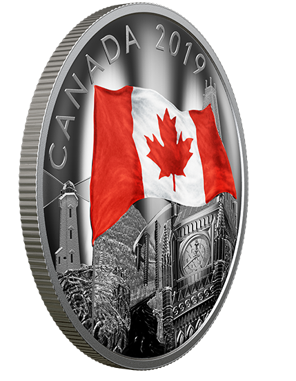 Pièce circulante colorisée de 30 dollars du CANADA - 2019