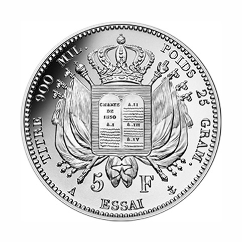 10 euros Argent - Liberté guidant le peuple - Charte constitutionnelle de 1830 - vague 2