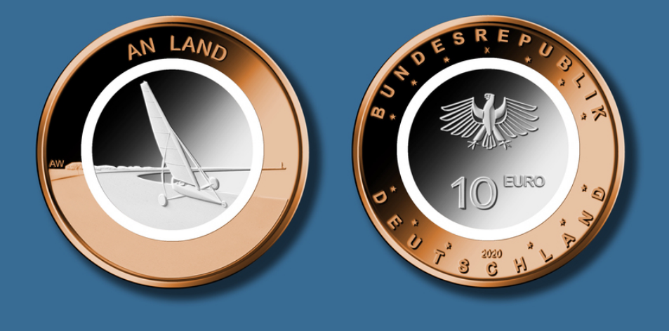 ANDRE WITTING coin designer of german €10 polymer coin series
