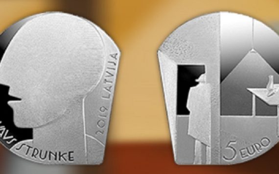 Latvia 2019 €5 “Niklāvs Strunke” silver coin