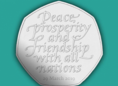 2019 UK 50p Brexit coin is back!