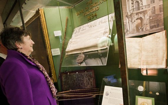 Numismatic exhibition in UK: 325th anniversary of Bank of England