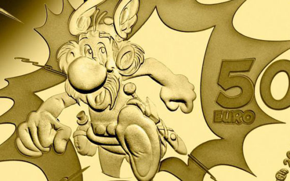 Série de 3 pièces en or et argent Astérix – 60e anniversaire 2019 Monnaie de Paris