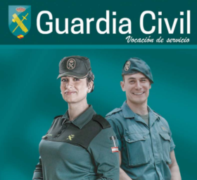 €10 spanish silver coin dedicated to 175th anniversary of “Guardia Civil”