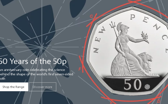 The Royal Mint Celebrates 50 years of the 50p (2)