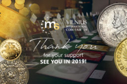 Vilnius International Coin Fair: see you on November 16th and 17th 2019