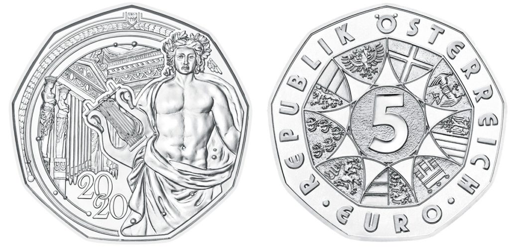 Austrian Mint unveils 2020 first  collector's coins