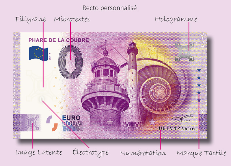 Zero euro banknotes collection changes to celebrate its 5th birthday