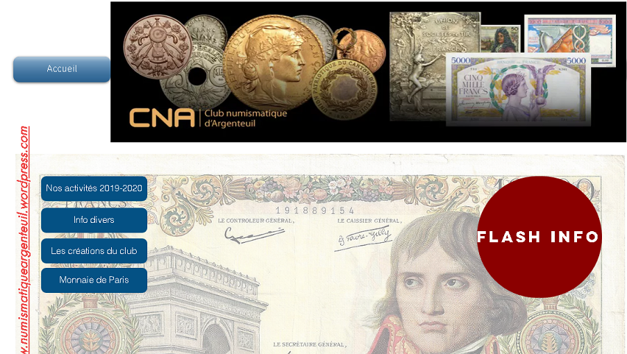 Exposition numismatique du CNA 2019, maintenant en ligne!