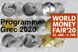 Programme numismatique grec 2020