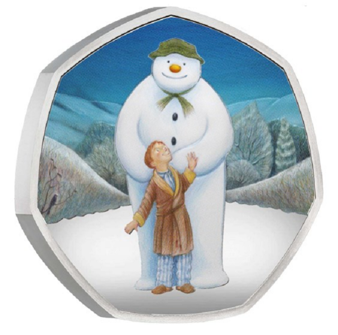 With the snow comes the time of the 2019 snowman coin, by RM