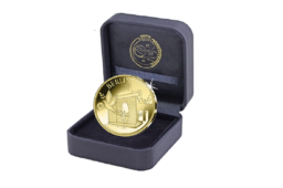 2019 belgian gold coin commemorating the fall of Berlin Wall