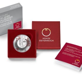 2020 Austrian €20 SILVER COIN “CENTENARY OF THE SALZBURG FESTIVAL”